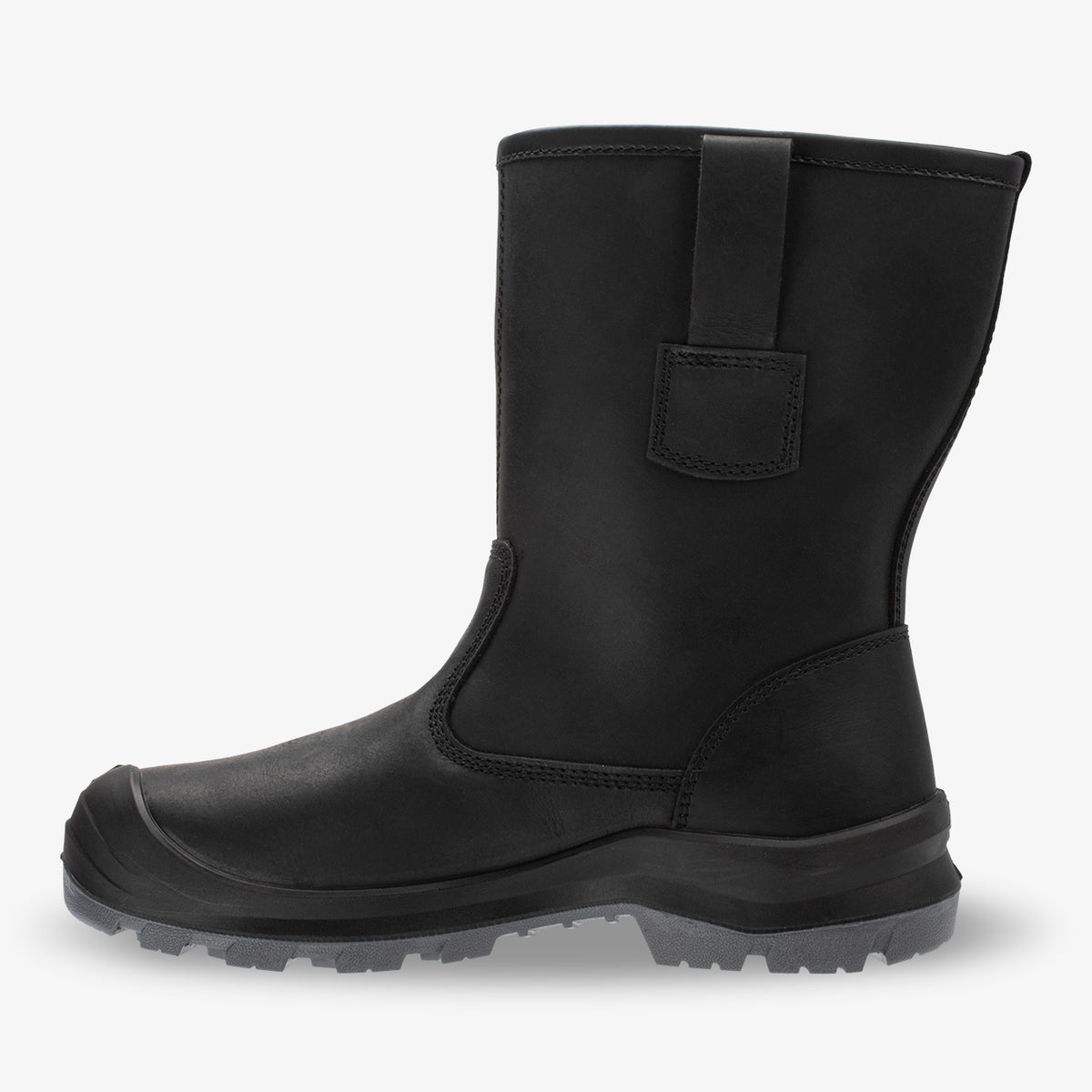 Cizmă de Protecție Alaska S3 Safety Jogger Neagră – Bombeu Oțel, Piele - poza 2