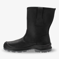Cizmă de Protecție Alaska S3 Safety Jogger Neagră – Bombeu Oțel, Piele - poza 2