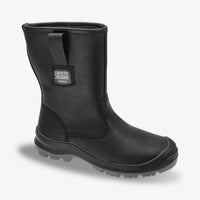 Cizmă de Protecție Alaska S3 Safety Jogger Neagră – Bombeu Oțel, Piele - poza 3