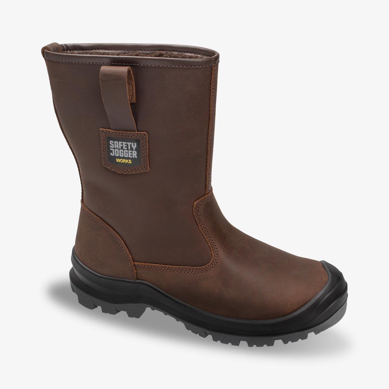 Cizmă Alaska S3 Safety Jogger Maro – Vârf din Oțel, Căptușeală Teddy - poza 3