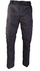 BLACK ZIP-OFF BDU STYLE PANTS – Versatilitate Tactică, Croială Clasică BDU, Funcție 2-în-1