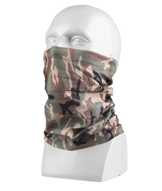 Bandana Multifunctionala Camuflaj Woodland