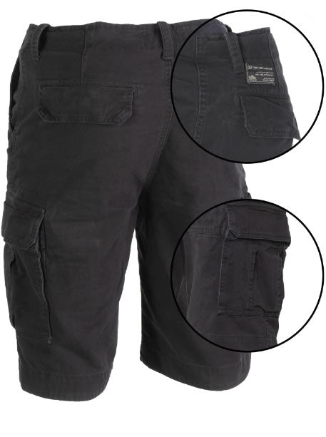 Bermude SUA Vintage Prespalati Black