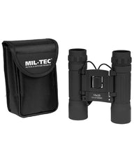 Binoclu Compact Pliabil 10x25 Negru – Mărire Puternică, Portabilitate și Claritate Optică în Format Compact