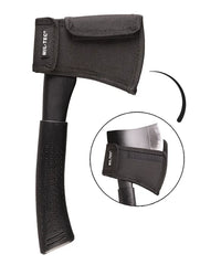 Black Hatchet Steel – Topor Compact cu Husă de Protecție