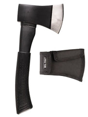 Black Hatchet Steel – Topor Compact cu Husă de Protecție