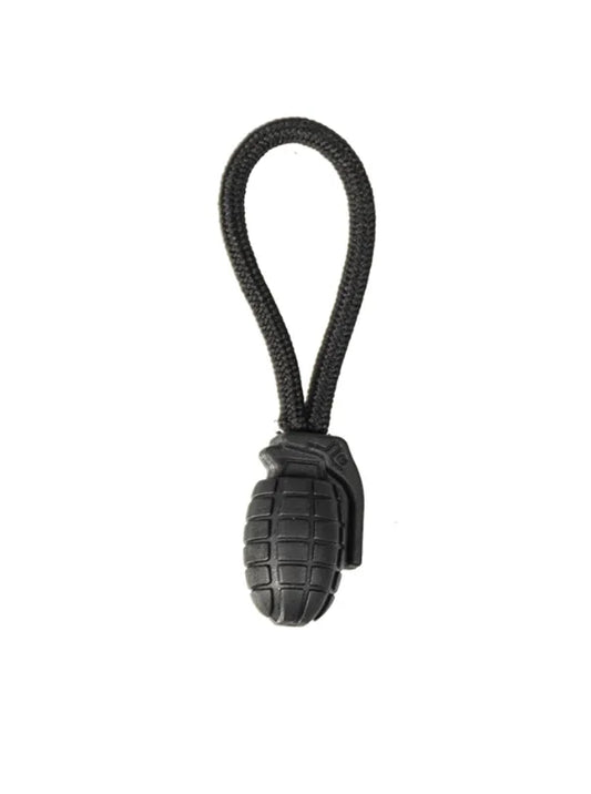 Black Ring Puller Pineapple – Set 5 Tragătoare Negre cu Design Grenadă