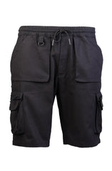 Black Urban Explorer Shorts – Pantaloni Scurți Ripstop din Bumbac