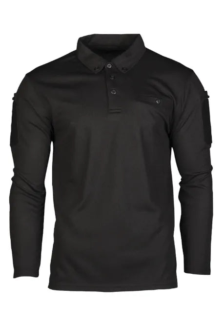 Bluza Polo Quick Dry Black
