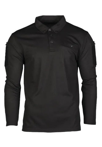 Bluza Polo Quick Dry Black