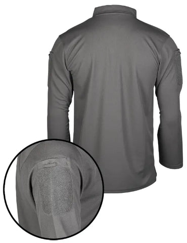 Bluza Polo Quick Dry Grey