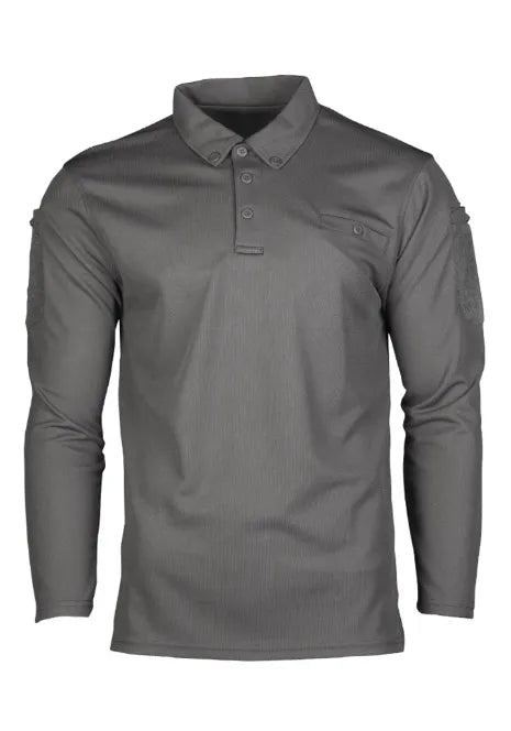 Bluza Polo Quick Dry Grey