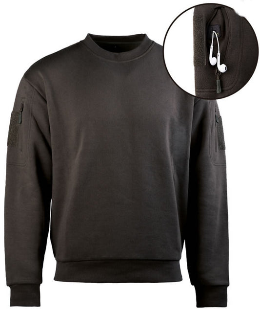 Bluza Tactical Rundhals Black