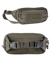 Borseta Fanny Pack Laser Cut Oliv