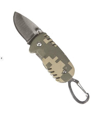 Briceag One-Hand ‘KEY RING’ – Mini Cuțit Tactic de Breloc, Compact și Util