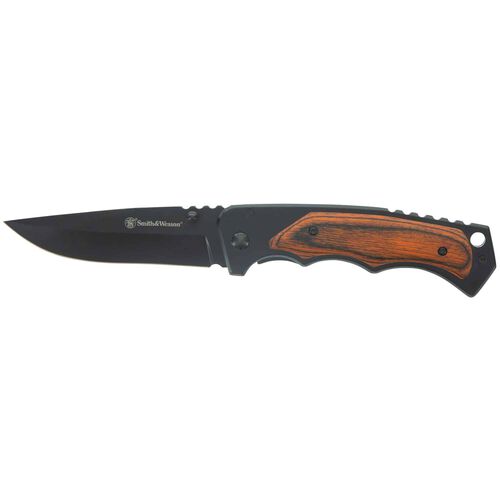 Briceag Smith & Wesson® 1136969 Wood Handle Folder