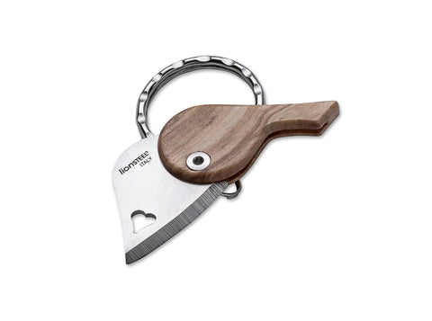Briceag Tip Breloc Inima Lionsteel Lionbeat Olive