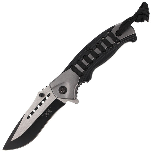 Briceag Herbertz CJH Einhandmesser Negru CJH - Oțel 420, Linerlock