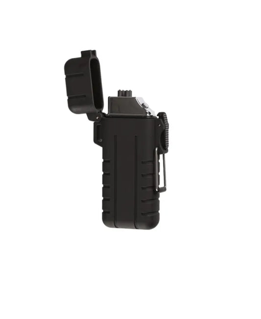 Brichetă Reîncărcabilă TRÖBER® ‘Atomic X-Arc’ – Cu Arc Electric, Rezistentă la Vânt