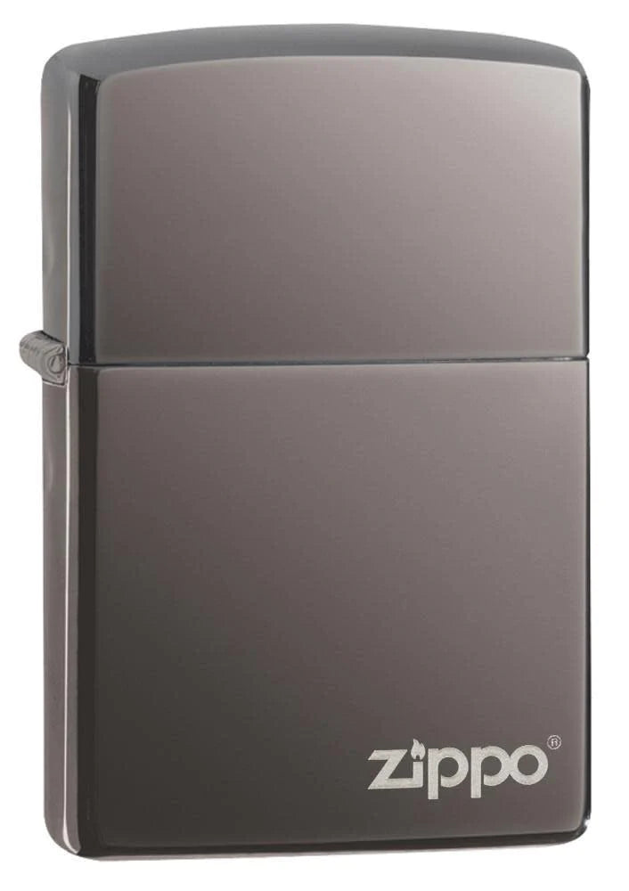 Bricheta originala Zippo Classic Black Ice® Zippo Logo