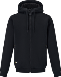 Hanorac Core Sherpa Full Zip Safety Jogger Negru – Glugă, Fermoar Integral - poza 6