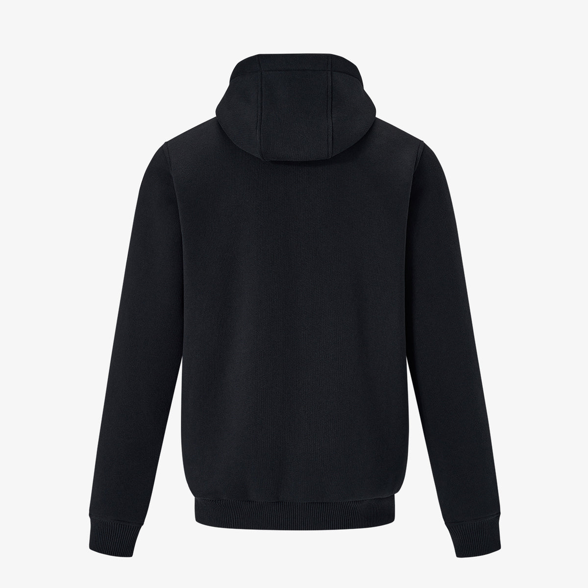 Hanorac Core Sherpa Full Zip Safety Jogger Negru – Glugă, Fermoar Integral - poza 3