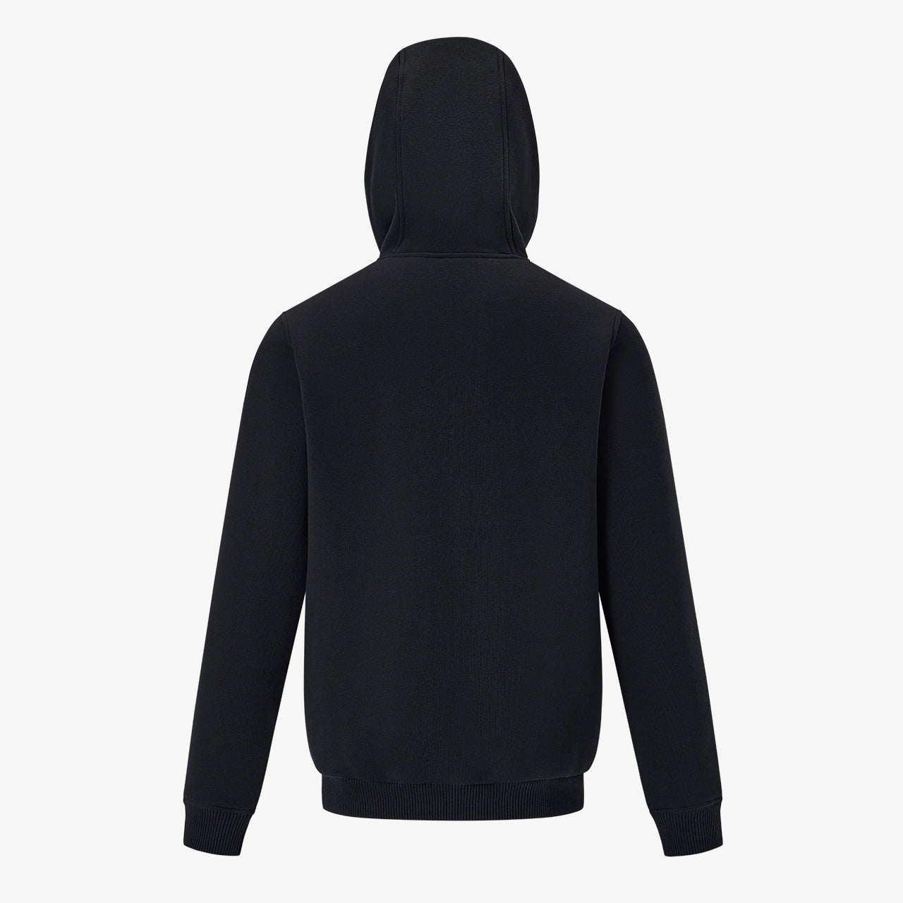 Hanorac Core Sherpa Full Zip Safety Jogger Negru – Glugă, Fermoar Integral - poza 5