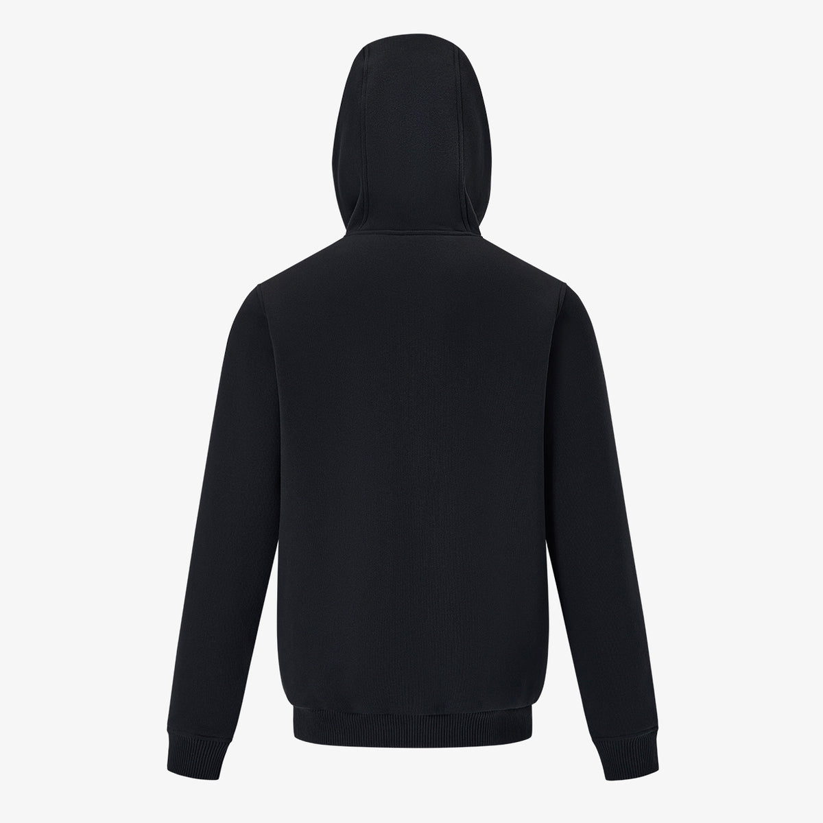 Hanorac Core Sherpa Full Zip Safety Jogger Negru – Glugă, Fermoar Integral - poza 5