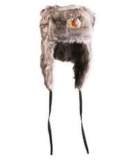 Căciulă Rusească de Iarnă Maro „Shapka” – Căldură Clasică în Stil Sovietic