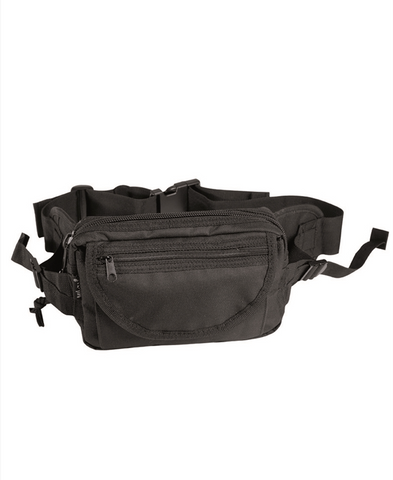 Borsetă tip Hip Bag neagră – dimensiune mare