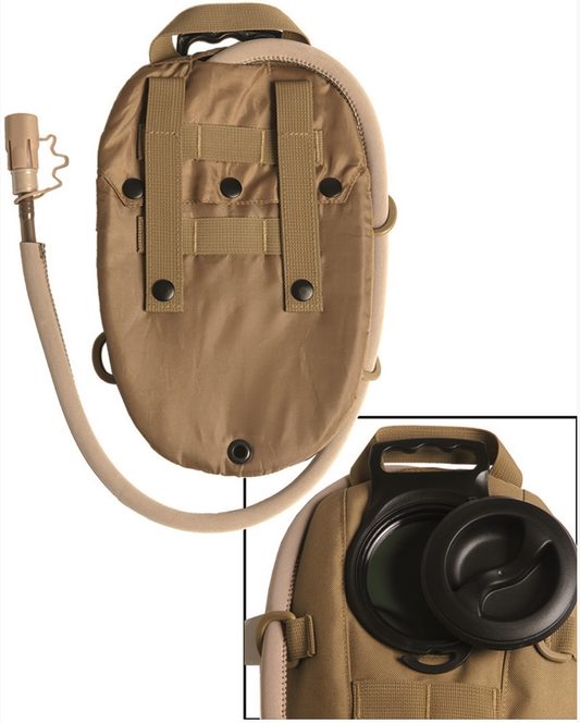 Rucsac de Hidratare Coyote – 1 Litru, cu Sistem de Băut și Husă Izolatoare