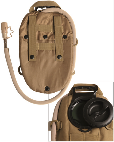 Rucsac de Hidratare Coyote – 1 Litru, cu Sistem de Băut și Husă Izolatoare