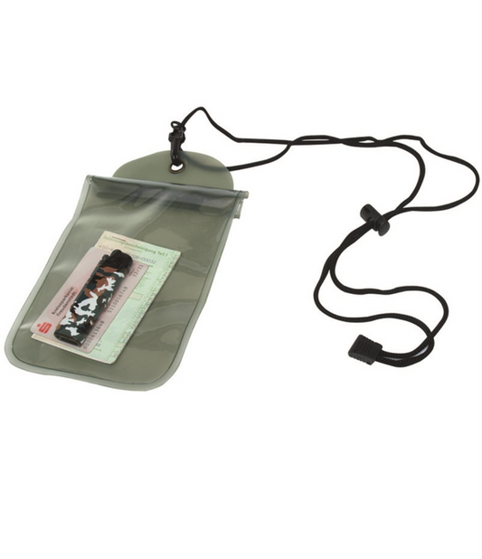 Portofel de Gât Impermeabil OD – 140×230 mm, Protecție Extinsă pentru Documente și Hărți