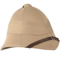 Cască Britanică Pith Khaki (Model Vechi) – Stil Colonial Autentic, Reproducere Istorică