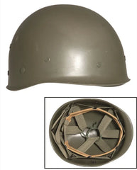 Cască Interioară US M1 – Repro Istorică din Plastic ABS cu Detalii Autentice