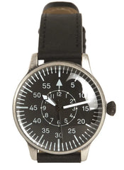 Ceas Militar Pilot Retro Cu Cadran Negru