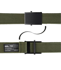 Centură OD 40 mm „BW Type” – Inspirată din Echipamentul Militar German, Rezistentă și Reglabilă