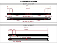 Centura Tactica Dubla 140 Cm