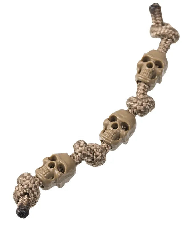 Coyote Cord Stopper Skull – Set de Opritoare de Șnur Coyote în Formă de Craniu