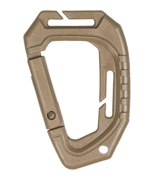 Coyote Tactical Karabiner Molle – Set de 2 Carabiniere Tactice Coyote pentru Sistem Molle
