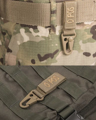 Coyote Tactical Keyholder – Grupa Sanguină 0 Pozitiv (Set 5 bucăți)