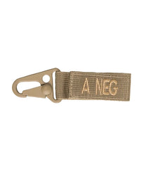 Coyote Tactical Keyholder – Grupa Sanguină A Negativ (Set 5 bucăți)