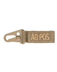 Coyote Tactical Keyholder – Grupa Sanguină AB Pozitiv (Set 5 bucăți)