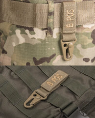 Coyote Tactical Keyholder – Grupa Sanguină B Pozitiv (Set 5 buc.)