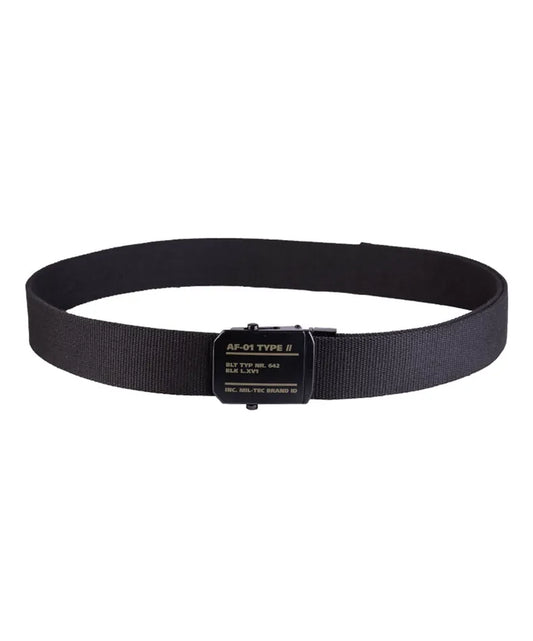 Curea Neagră AF-01 – 4 cm, Tactică, Reglabilă, Cataramă Metalică Mată