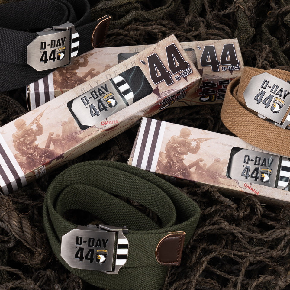 Curea Web Belt Style 13 D-Day 1944 Oliv