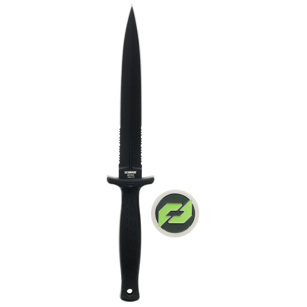 Cutit Militar Schrade Needle Serrated Fixed Blade