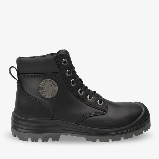 Cizmă joasă Dakar Ew S3 Leather Safety Jogger - Negru