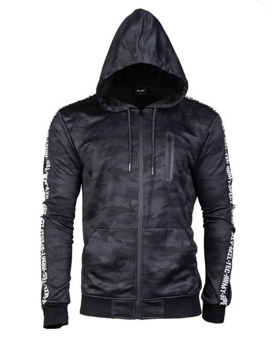 DARK CAMO TRAINING JACKET MIL-TEC® – Hanorac tactic-casual pentru stil urban activ