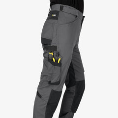 Pantaloni de lucru Deneb Trousers M Safety Jogger - Dark Grey/Black-4